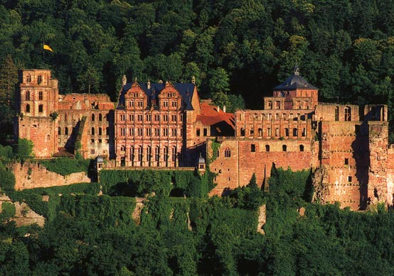 Хайдельбергский замок (Гейдельбергский) (Heidelberger Schloss)